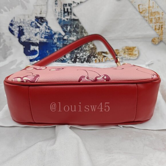ππCoach Teri shoulder bag Pink Cherry - Picture 6 of 12